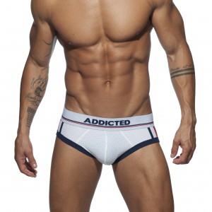 Bottomless OPEN SPORT MESH Blanc