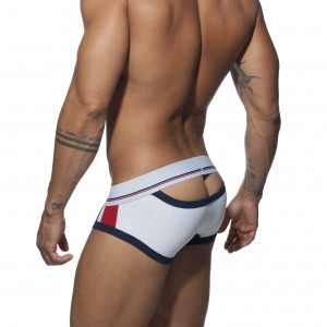Bottomless OPEN SPORT MESH Blanc
