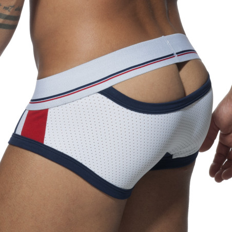 Bottomless OPEN SPORT MESH Blanc