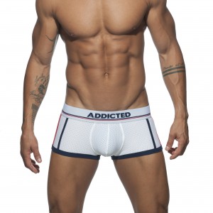 Bottom Boxer OPEN SPORT MESH Blanc