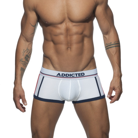 Bottom Boxer OPEN SPORT MESH Blanc