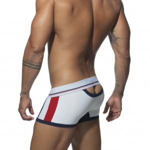 Bottom Boxer OPEN SPORT MESH Blanc