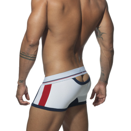Bottom Boxer OPEN SPORT MESH Blanc