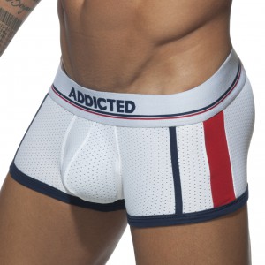 Bottom Boxer OPEN SPORT MESH Blanc