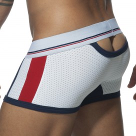 Bottom Boxer OPEN SPORT MESH Blanc 2