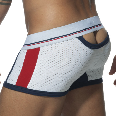 Bottom Boxer OPEN SPORT MESH Blanc