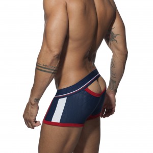 Bottom Boxer OPEN SPORT MESH Bleu