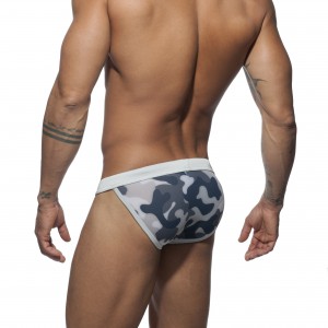 Bikini de bain CAMO SWIM Gris