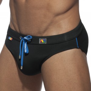 Slip de bain RAINBOW SWIM Noir