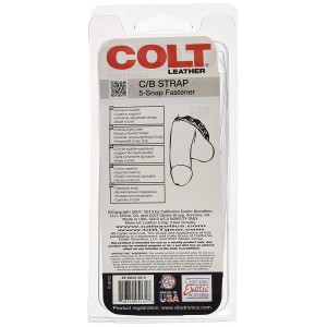 Cockring 5 pressions cuir