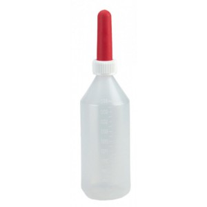 Bouteille avec Tétine 1L - Embout souple 9 x 2.8cm