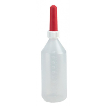 Bouteille avec Tétine 1L - Embout souple 9 x 2.8cm