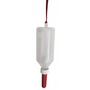 Bouteille avec Tétine 1L - Embout souple 9 x 2.8cm