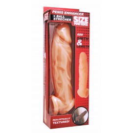 Gaine pour pénis veinée Size Matters 17 x 4.8 cm 2