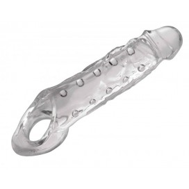 Gaine pour pénis transparente Size Latters 15 x 4.5 cm
