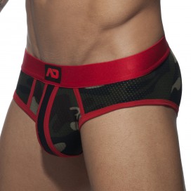 Slip CAMO STRIPE Rouge