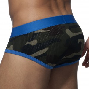 Slip CAMO STRIPE Bleu