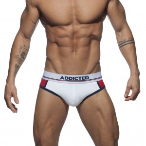 Slip rembourré SPORTIVE BRIEF Blanc
