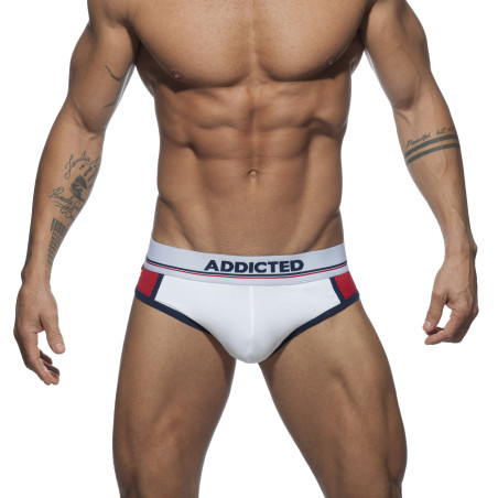 Slip rembourré SPORTIVE BRIEF Blanc