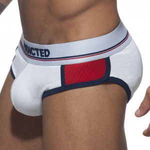 Slip rembourré SPORTIVE BRIEF Blanc