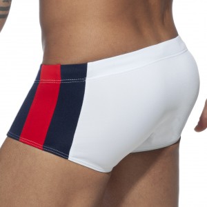 Boxer de bain STRIPES BASIC SUNGA Blanc