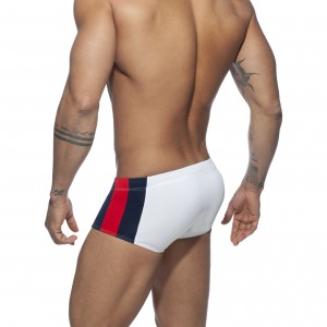 Boxer de bain STRIPES BASIC SUNGA Blanc
