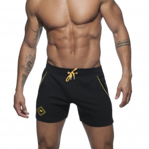Short SPORT CAMO Camouflage et jaune