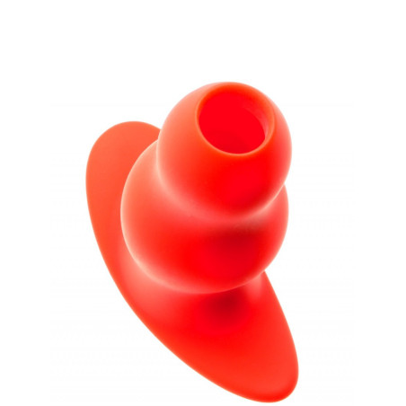 Plug TunnelSTRETCH Hole small rouge de 11 x 5cm