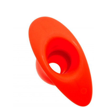 Plug TunnelSTRETCH Hole small rouge de 11 x 5cm