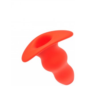 Plug TunnelSTRETCH Hole small rouge de 11 x 5cm