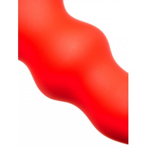 Plug TunnelSTRETCH Hole small rouge de 11 x 5cm