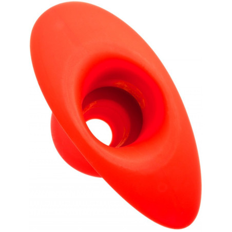 Plug Tunnel STRETCH Hole extra large rouge de 16 x 7.5cm