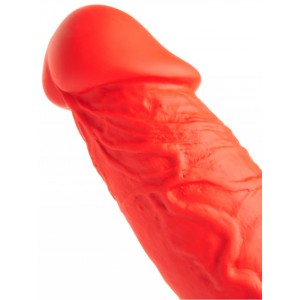 Double gode STRETCH N°33 Couleur rouge de 42 x 5 cm