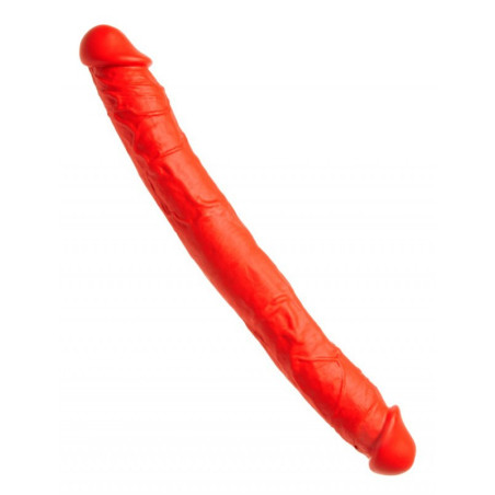 Double gode STRETCH N°33 Couleur rouge de 42 x 5 cm