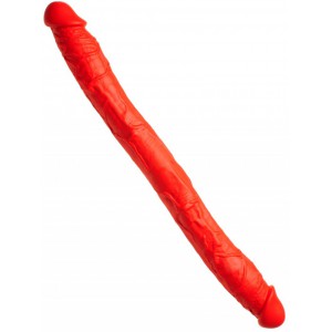 Double Gode STRETCH N°77 62 x 6.2 cm Rouge