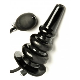 Plug gonflable RIB RIDER en Latex 16 x 7.5 cm 2