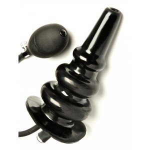 Plug gonflable RIB RIDER en Latex 16 x 7.5 cm