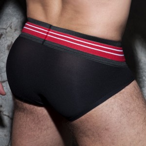 Slip DOUBLE STRIPE Rouge