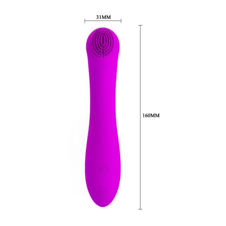 Vibromasseur design Len - 16 x 3.5 cm