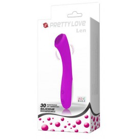 Vibromasseur design Len - 16 x 3.5 cm 2