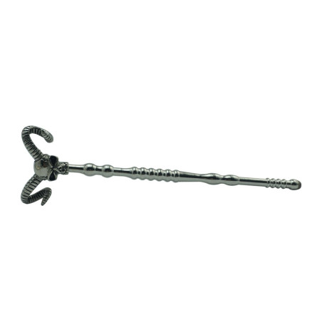Tige d'urètre percée OX HEAD de 7mm avec Tête de mort