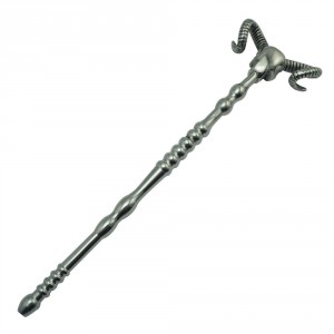 Tige d'urètre percée OX HEAD de 7mm avec Tête de mort