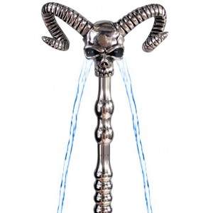 Tige d'urètre percée OX HEAD de 7mm avec Tête de mort