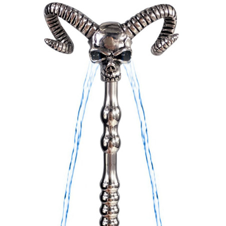 Tige d'urètre percée OX HEAD de 7mm avec Tête de mort