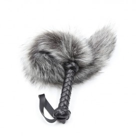 Fouet CARESSE FOX Gris 45cm 2