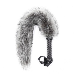 Fouet CARESSE FOX Gris 45cm