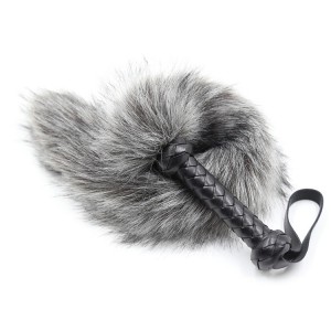 Fouet CARESSE FOX Gris 45cm