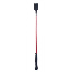 Cravache SLAPPER CROP 70cm Noir-Rouge