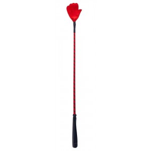 Cravache HAND CROP Rouge 70cm