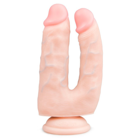 Double gode avec ventouse 13 x 3.5cm de EasyToys